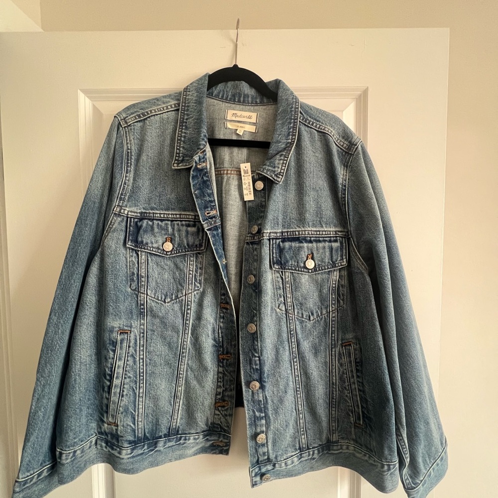Madewell Light Blue Classic Jean Jacket